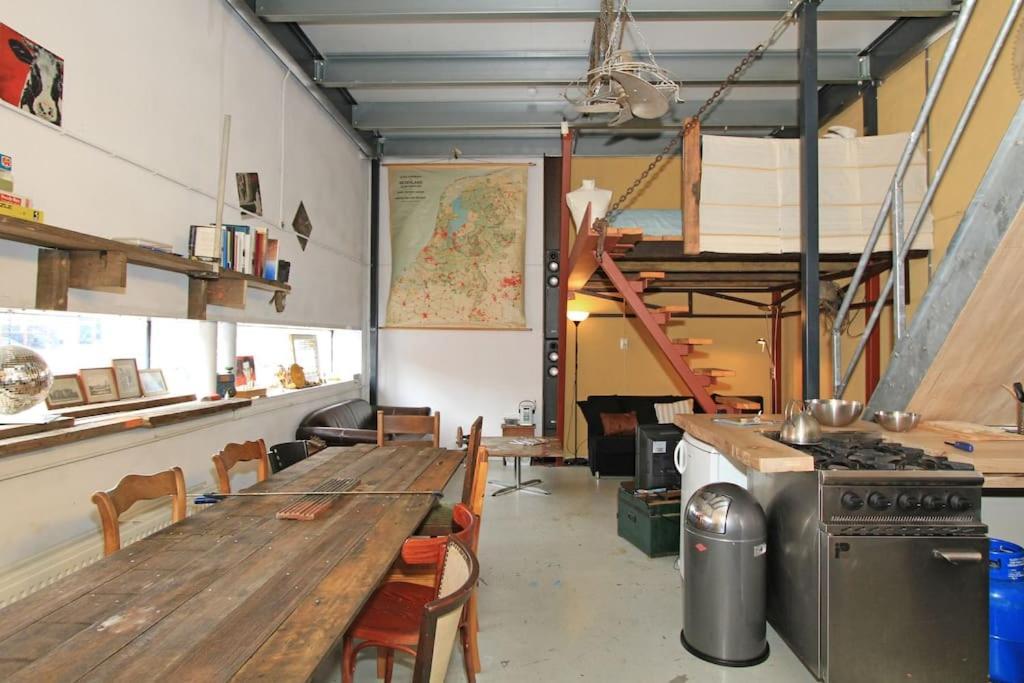 Appartement Warehouse In Spacious Industrial Workshop Amsterdam
